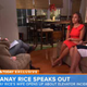 Matt Lauer interviews Janay Rice and her mother, Candy Palmer.
Today show screenshot